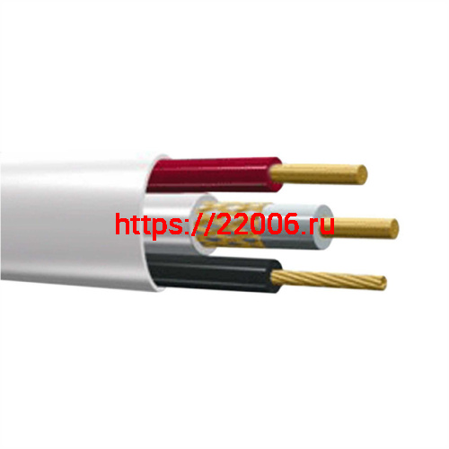 КВК-В 2х0.5мм (12V) кабель Plexus 100 м/4 белый (100/400) D=0.5 фото 2 КВК-В 2х0.5мм (12V) кабель Plexus 100 м/4 белый (100/400) D=0.5 фото 2