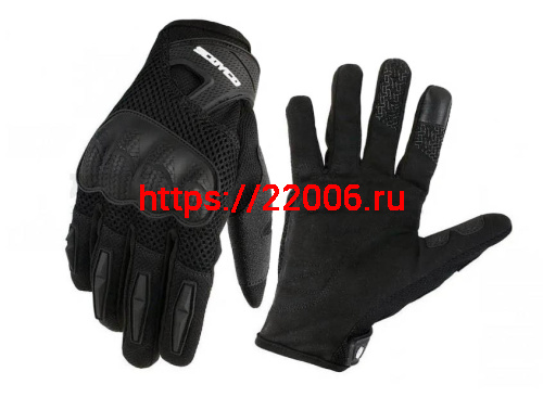 Перчатки SCOYCO (оригинал) МС-58-2 черные, р-р L