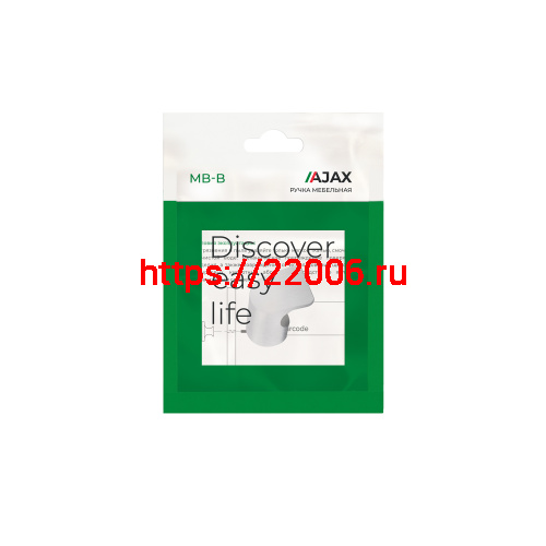 Ручка-кнопка Ajax (Аякс) мебельная MB-B-001 CP хром фото 3 Ручка-кнопка Ajax (Аякс) мебельная MB-B-001 CP хром фото 3