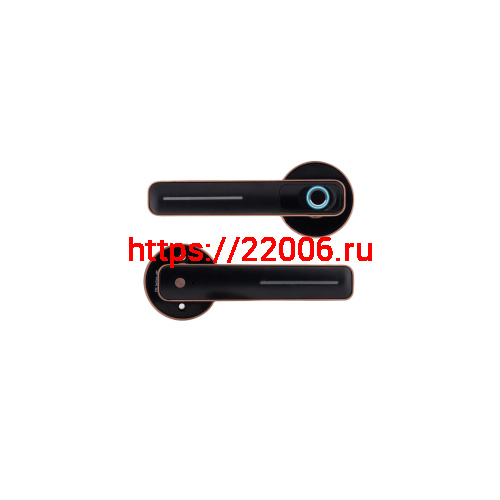Замок-ручка электронный Hogo R01 с отпечатком пальца, черный Замок-ручка электронный Hogo R01 с отпечатком пальца, черный