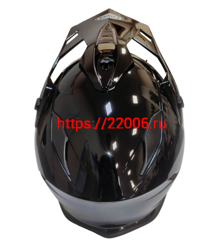 Шлем кроссовый со стеклом COBRA EC H331, белый, черный, черный-лайм, резмер XL фото 4 Шлем кроссовый со стеклом COBRA EC H331, белый, черный, черный-лайм, резмер XL фото 4