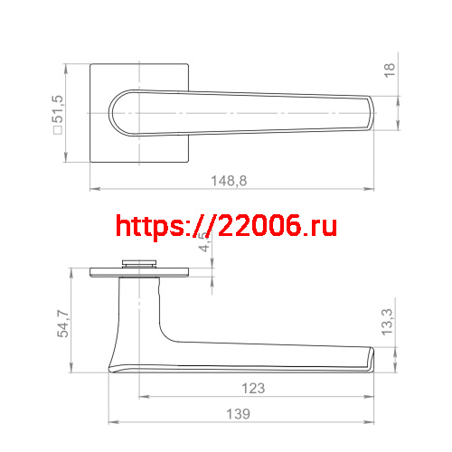 Ручка Armadillo (Армадилло) раздельная K.YM.VANILLA FSG-39 флор. золото фото 5 Ручка Armadillo (Армадилло) раздельная K.YM.VANILLA FSG-39 флор. золото фото 5