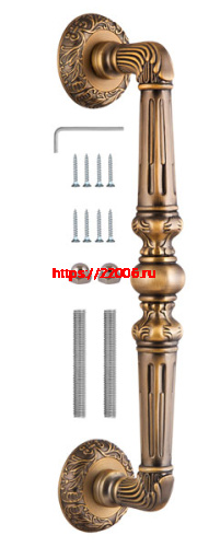 Ручка-скоба Fuaro (Фуаро) PULL.SM250.PALAZZO AB-7 (PALAZZO PULL SM) матовая бронза фото 3 Ручка-скоба Fuaro (Фуаро) PULL.SM250.PALAZZO AB-7 (PALAZZO PULL SM) матовая бронза фото 3