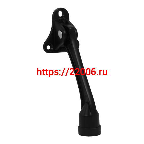 Упор Fuaro (Фуаро) дверной напольный STOPPER-100 BL (черный) козья ножка Упор Fuaro (Фуаро) дверной напольный STOPPER-100 BL (черный) козья ножка