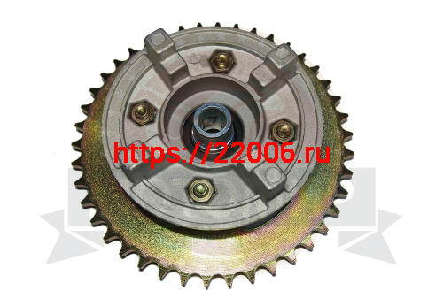 Звезда 42 зуб. (428) (d54mm - 4 x 49mm) в сборе с основанием INTRUDER (54270072) Звезда 42 зуб. (428) (d54mm - 4 x 49mm) в сборе с основанием INTRUDER (54270072)