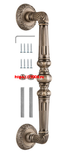 Ручка-скоба Fuaro (Фуаро) PULL.SM250.PALAZZO MAB-6 (PALAZZO PULL SM) темная бронза фото 3 Ручка-скоба Fuaro (Фуаро) PULL.SM250.PALAZZO MAB-6 (PALAZZO PULL SM) темная бронза фото 3