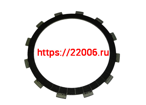 Диск сцепления CB250 ферридо Zongshen ZS 170MM-2 (116*136/142*3мм, 12 шлиц) 22214-ME30-0000 Диск сцепления CB250 ферридо Zongshen ZS 170MM-2 (116*136/142*3мм, 12 шлиц) 22214-ME30-0000