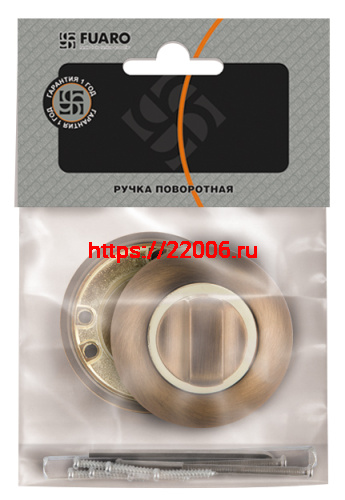 Ручка Fuaro (Фуаро) поворотная BK6 RM GP/SG-5 фото 2 Ручка Fuaro (Фуаро) поворотная BK6 RM GP/SG-5 фото 2