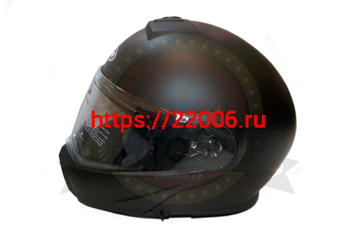 Шлем модуляр YM-929_3 "YAMAPA", (подбородок откидывается) TRANSFORMER, черный матовый, разм. S NEW фото 4 Шлем модуляр YM-929_3 "YAMAPA", (подбородок откидывается) TRANSFORMER, черный матовый, разм. S NEW фото 4
