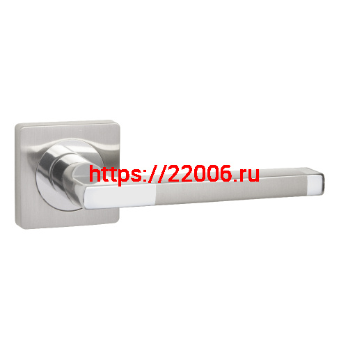 Ручка Ajax (Аякс) раздельная K.JK51.POLO (POLO JK) SN/CP-3 матовый никель/хром Ручка Ajax (Аякс) раздельная K.JK51.POLO (POLO JK) SN/CP-3 матовый никель/хром