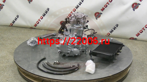 Двигатель 4т. 270 см3 174MN-3, CBS300, ZONGSHEN, 4х клап., эл+кик, жидк. охл. + РАДИАТОР 41399 фото 2 Двигатель 4т. 270 см3 174MN-3, CBS300, ZONGSHEN, 4х клап., эл+кик, жидк. охл. + РАДИАТОР 41399 фото 2