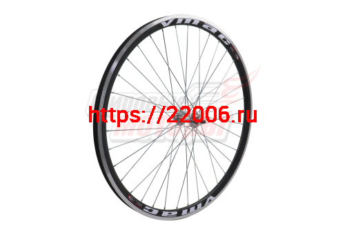 Обод 27,5" 2-х слойный (алюм.) передний в сборе с втулкой (чёрный) Обод 27,5" 2-х слойный (алюм.) передний в сборе с втулкой (чёрный)