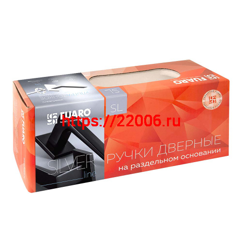 Ручка Fuaro (Фуаро) раздельная K.SL52.FLY (FLY SL) BL-24 черный фото 3 Ручка Fuaro (Фуаро) раздельная K.SL52.FLY (FLY SL) BL-24 черный фото 3