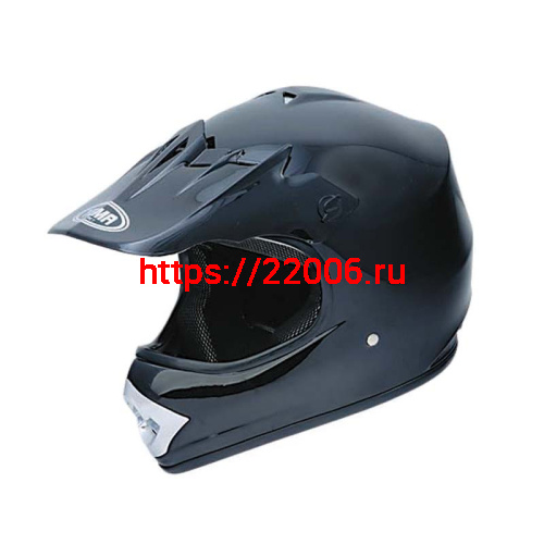 Мотошлем YM-210 KIDS черный (L) Мотошлем YM-210 KIDS черный (L)