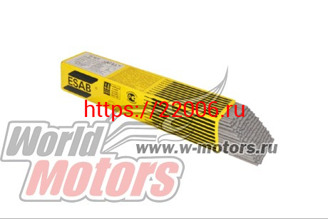 Электроды ESAB ОК 46.00 (2*300мм, 2кг, рутил) (СПб) Электроды ESAB ОК 46.00 (2*300мм, 2кг, рутил) (СПб)