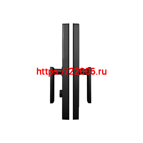 Замок врезной электронный к с ручкой Hogo P02 полуавтомат с отпечатком пальца, черный фото 4 Замок врезной электронный к с ручкой Hogo P02 полуавтомат с отпечатком пальца, черный фото 4