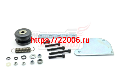 Натяжитель цепи F50 (48cc),F80 (66cc) подпружиненный на крышку двигателя Натяжитель цепи F50 (48cc),F80 (66cc) подпружиненный на крышку двигателя