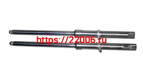 Перья вилки мопед Альфа 660 мм d-27мм Перья вилки мопед Альфа 660 мм d-27мм