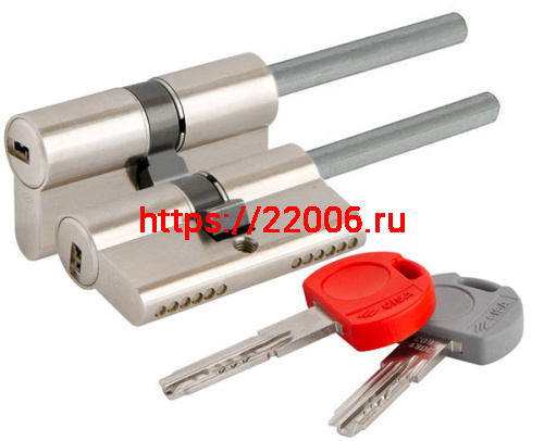 Цилиндровый механизм Cisa (Чиза) под вертушку (дл. шток) ASIX PRO OE307-91.12SD(75 мм/40+10+25), НИКЕЛЬ Цилиндровый механизм Cisa (Чиза) под вертушку (дл. шток) ASIX PRO OE307-91.12SD(75 мм/40+10+25), НИКЕЛЬ