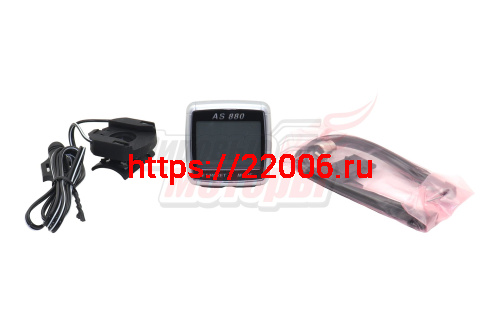 Велокомпьютер AS-411(AS-880) (11 функций, 4 строки) Велокомпьютер AS-411(AS-880) (11 функций, 4 строки)