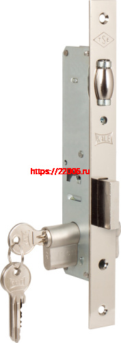 Замок Kale kilit (Кале килит) врезной цилиндровый узкопроф.155 (20 mm) (никель) 3 кл. Замок Kale kilit (Кале килит) врезной цилиндровый узкопроф.155 (20 mm) (никель) 3 кл.