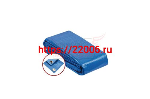 Тент универсальный 3*3м. 60гр/м2 Синий (водонепроницаемый)