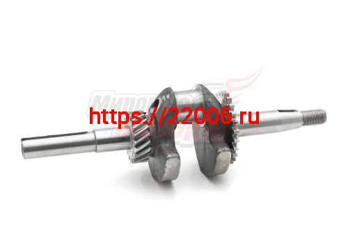 Коленвал 152F,154F (вылет 25 мм d17+50 мм d15, общая длина 223 мм,для двигателей с ц/б регулятором) Коленвал 152F,154F (вылет 25 мм d17+50 мм d15, общая длина 223 мм,для двигателей с ц/б регулятором)