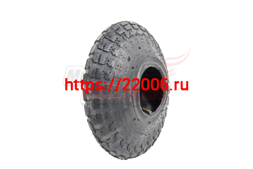 Покрышка тачки садовой 4" 3,50-4 камерная (С КАМЕРОЙ) МАРКИРОВАННАЯ Покрышка тачки садовой 4" 3,50-4 камерная (С КАМЕРОЙ) МАРКИРОВАННАЯ