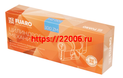 Цилиндровый механизм Fuaro (Фуаро) с вертушкой 100 ZM 80 mm (30+10+40) BP латунь 5 кл. фото 2 Цилиндровый механизм Fuaro (Фуаро) с вертушкой 100 ZM 80 mm (30+10+40) BP латунь 5 кл. фото 2