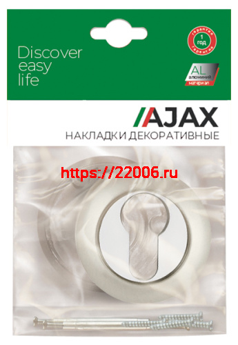 Накладка Ajax (Аякс) под цилиндр ET.R.JR54 (ET JR) BL-24 черный фото 2 Накладка Ajax (Аякс) под цилиндр ET.R.JR54 (ET JR) BL-24 черный фото 2