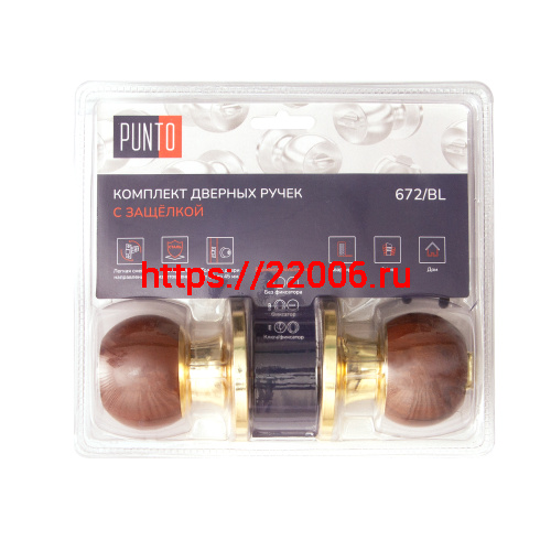 Ручка Punto (Пунто) защелка DK672/BL WD-ET (кл./фик.) дерево Ручка Punto (Пунто) защелка DK672/BL WD-ET (кл./фик.) дерево