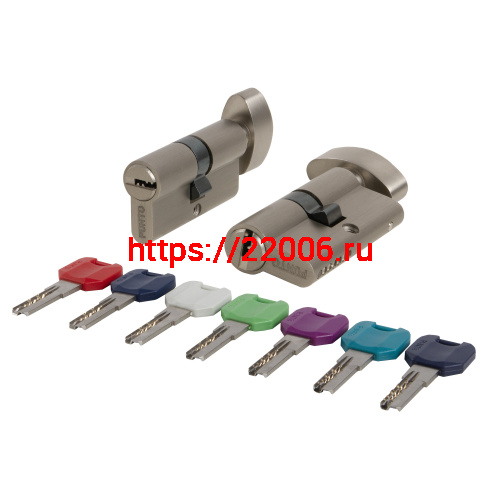 Цилиндровый Punto (Пунто) механизм MaxPro7002Knob52mm(21+10+21) SN мат.никель 7key с вертушкой Цилиндровый Punto (Пунто) механизм MaxPro7002Knob52mm(21+10+21) SN мат.никель 7key с вертушкой