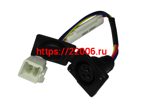 Разъем зарядки тип А электро скутер DT3 (L1170003139) Разъем зарядки тип А электро скутер DT3 (L1170003139)