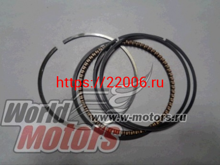 Кольца поршневые 65,5 мм 165FMM,166FMM (CB250) (250CC) (КОМПЛ.) Кольца поршневые 65,5 мм 165FMM,166FMM (CB250) (250CC) (КОМПЛ.)
