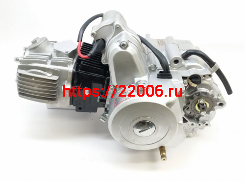 Двигатель 125см3 153FMH автоматическое сцепление, (алюм. цилиндр, стартер) 1P53FMH-B2