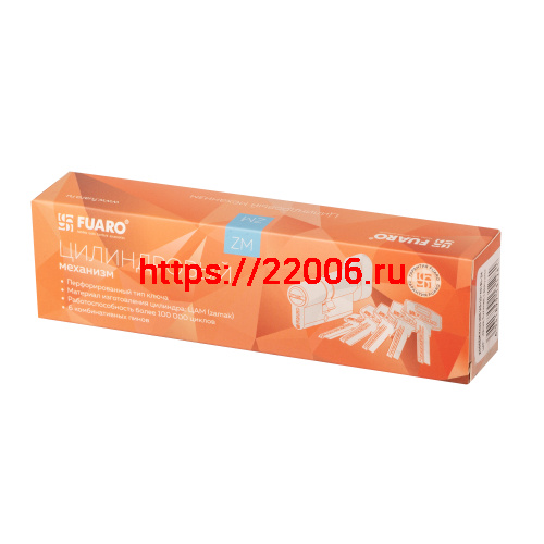 Цилиндровый Fuaro (Фуаро) механизм (200 ZM/100) 2000ZM Knob 100 (45+10+45) BL-24 черный 5Key с вертушкой фото 2 Цилиндровый Fuaro (Фуаро) механизм (200 ZM/100) 2000ZM Knob 100 (45+10+45) BL-24 черный 5Key с вертушкой фото 2