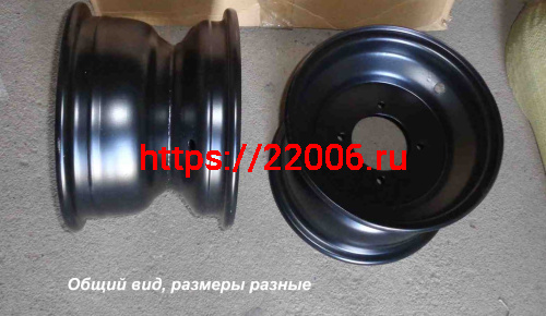 Диск SCOUT для ATV 7", 7"х 4,5" (4х110) ЦО 90 мм, ET 0, металлик, штампованный Диск SCOUT для ATV 7", 7"х 4,5" (4х110) ЦО 90 мм, ET 0, металлик, штампованный