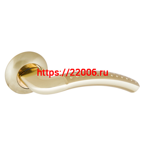 Ручка Punto (Пунто) раздельная R.TL54.LOGICA (LOGICA TL) 105mm SG/GP-4 матовое золото/золото Ручка Punto (Пунто) раздельная R.TL54.LOGICA (LOGICA TL) 105mm SG/GP-4 матовое золото/золото