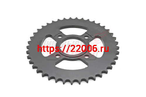 Звезда ведомая 41z (530) CG125-250, CB125-250; TTR250a (4x63, D58) Звезда ведомая 41z (530) CG125-250, CB125-250; TTR250a (4x63, D58)