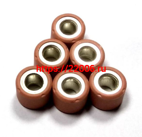 Ролики вариатора (комплект 6 штук) 15*12 7 грамм Yamaha, Stels Ролики вариатора (комплект 6 штук) 15*12 7 грамм Yamaha, Stels