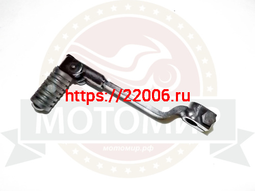 Педаль переключения передач Fighter125, КАYO YX140 с изгибом, складная (29054 -BSE)