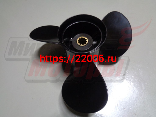 Винт 9.9*13 (шаг 13) (10 шлицов) (25-30НР) (TOHATSU, NISSAN, MERCURY) Винт 9.9*13 (шаг 13) (10 шлицов) (25-30НР) (TOHATSU, NISSAN, MERCURY)