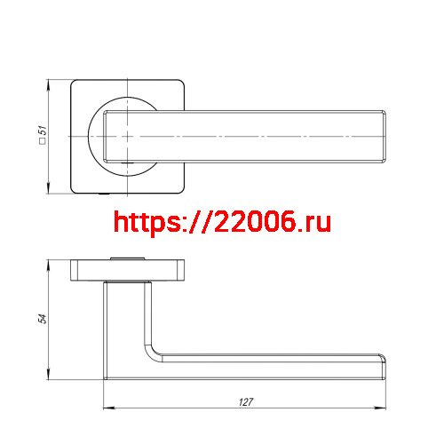 Ручка Ajax (Аякс) раздельная K.JK51.OPTIMA (OPTIMA JK) GR-23 графит фото 2 Ручка Ajax (Аякс) раздельная K.JK51.OPTIMA (OPTIMA JK) GR-23 графит фото 2
