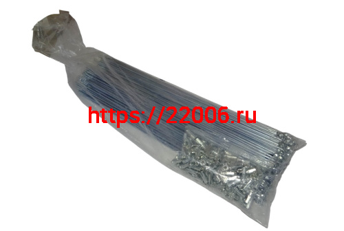 Спицы велосипедные с ниппелем 260мм, 26"  (компл.-144шт)