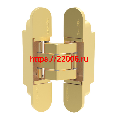 Петля Armadillo (Армадилло) скрытой установки U3D7800.VPG SG мат. золото TECH Петля Armadillo (Армадилло) скрытой установки U3D7800.VPG SG мат. золото TECH