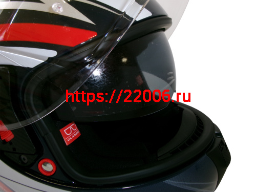 Шлем TVS RACING (Индия) STREET D/V NAVY BLUE RED размер L, + пинлок в комплекте, очки фото 5 Шлем TVS RACING (Индия) STREET D/V NAVY BLUE RED размер L, + пинлок в комплекте, очки фото 5
