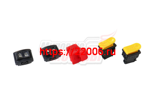 Переключатели руля (кнопки) HONDA DIO50 (TACT50) Переключатели руля (кнопки) HONDA DIO50 (TACT50)