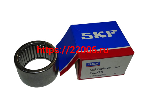 Подшипник 942/30 (30х38х24) SKF оригинал Подшипник 942/30 (30х38х24) SKF оригинал