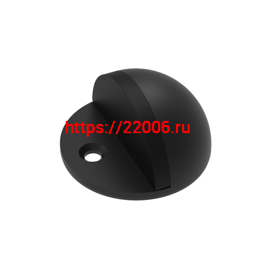 Упор Punto (Пунто) дверной напольный DFIX/F50 (DS PF-50) BL-24 черный Упор Punto (Пунто) дверной напольный DFIX/F50 (DS PF-50) BL-24 черный