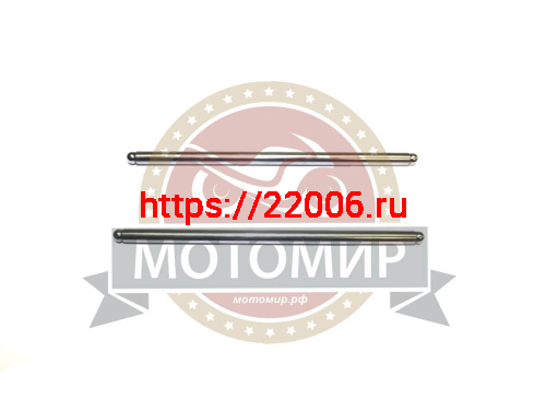 Штанга толкателя ГРМ CG125, 157FMI Хантер (впуск, выпуск) 141 мм. Штанга толкателя ГРМ CG125, 157FMI Хантер (впуск, выпуск) 141 мм.
